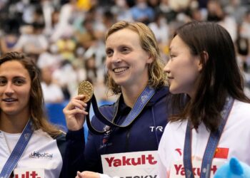 Ledecky passes Phelps for 16th gold medal at World Championships